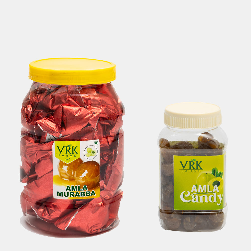 #9 COMBO 5 - AMLA MURABBA (25PCS) + AMLA CANDY (150GMS)