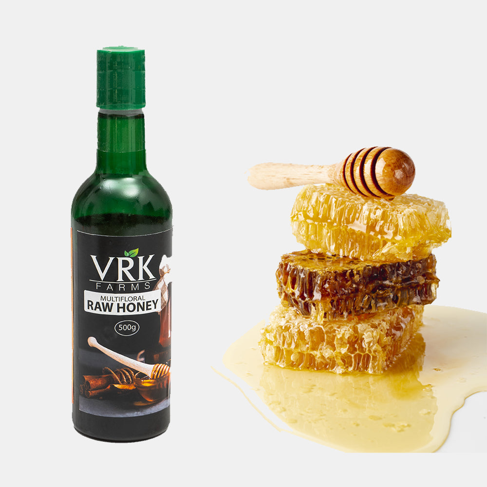 #8 COMBO 3 - HONEY (500GMS) + HONEY COMB CAKE (150GMS)